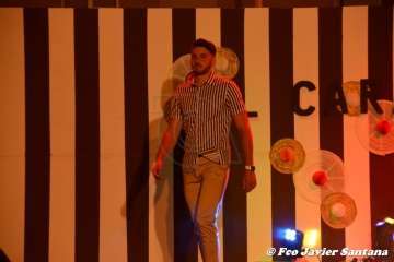 Yashyra Gonzalez y Carlos Santana, Miss y Míster de El Caracol 2018 (Foto Francisco Javier Santana)